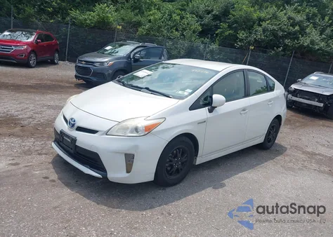 2012 Toyota Prius Two из США, поврежденный, VIN JTDKN3DU9C5448396